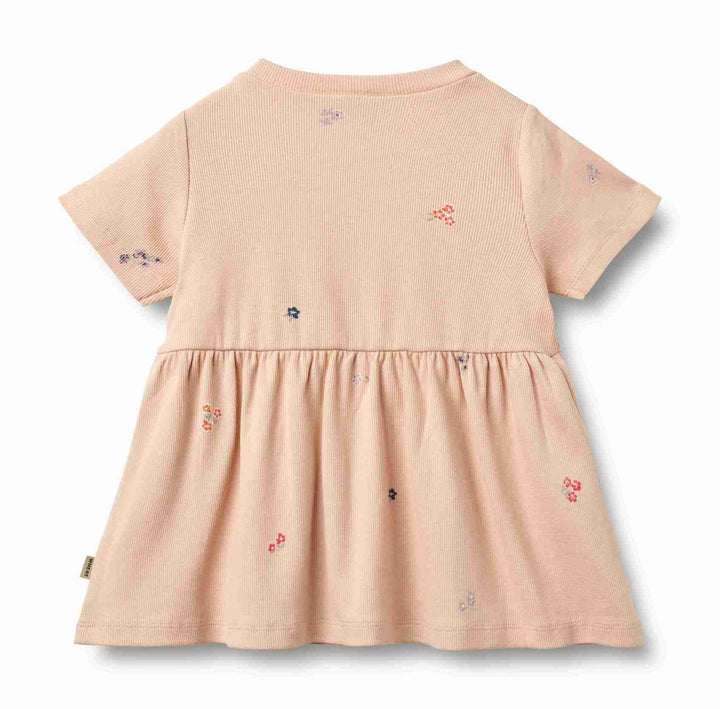 Jersey Dress Anna 5561-178a  ROSE FLOWERS