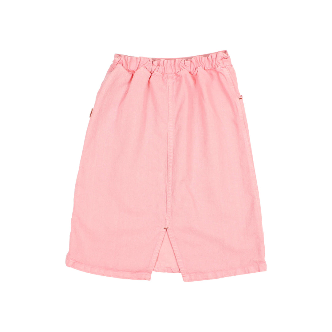 5753-US DRILL SKIRT US-SUGAR PINK