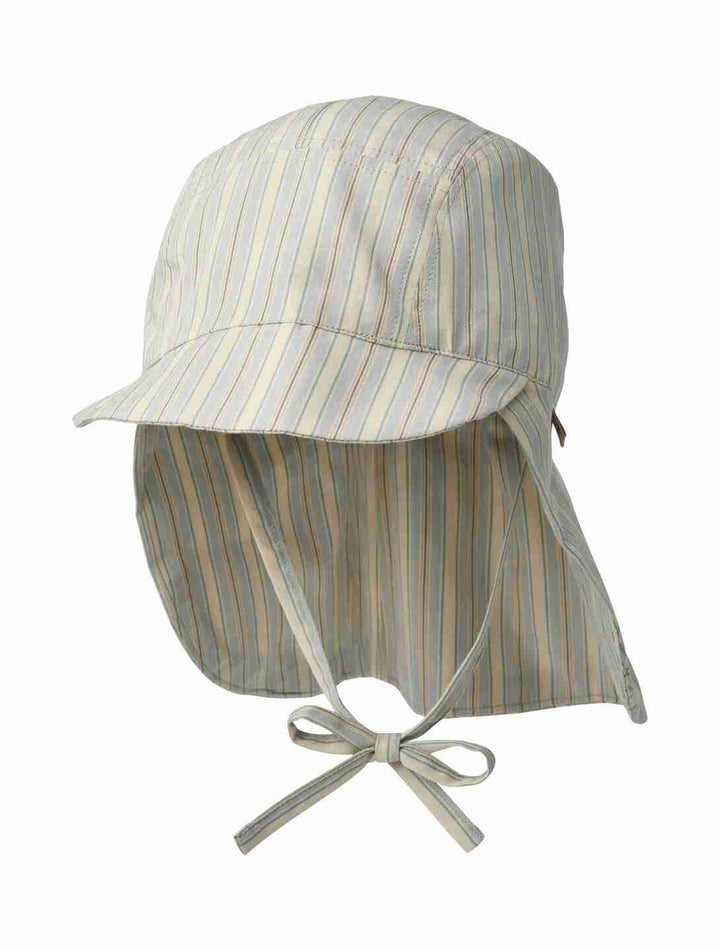 Sun Hat Woven Tonga 5972-488  BLUE OCEAN STRIPE