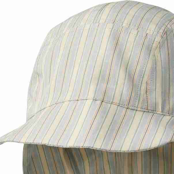 Sun Hat Woven Tonga 5972-488  BLUE OCEAN STRIPE