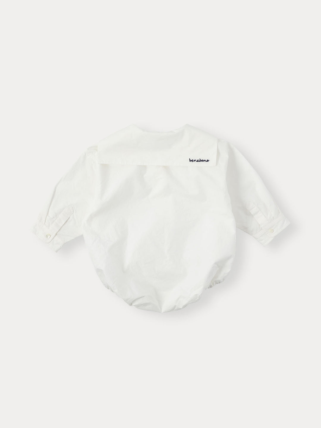 BABY)Marine Pure Romper-white