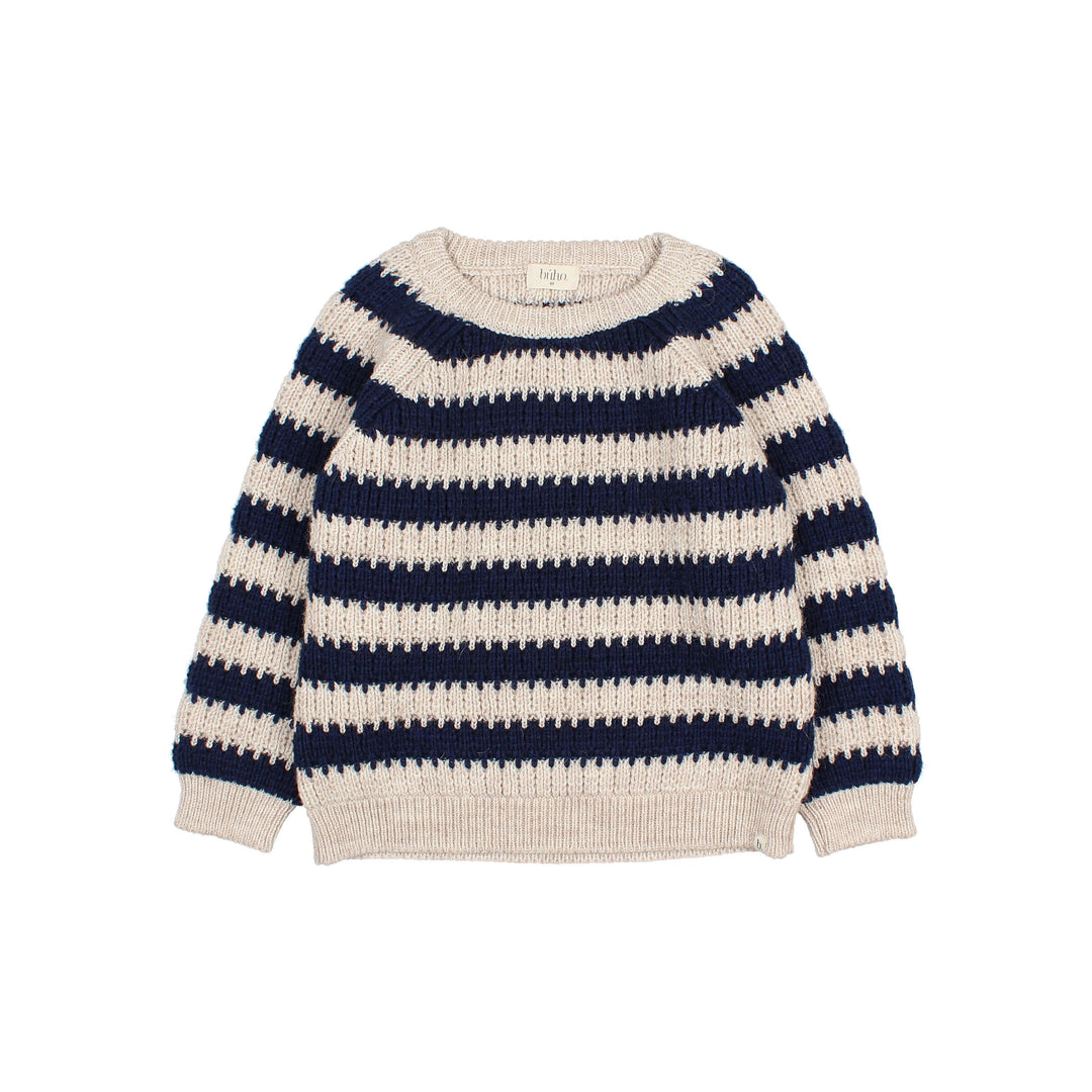 6025-STRIPES JUMPER-NAVY