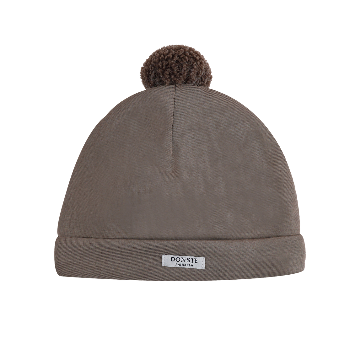 MIEP HAT BEAR-Dusty Brown