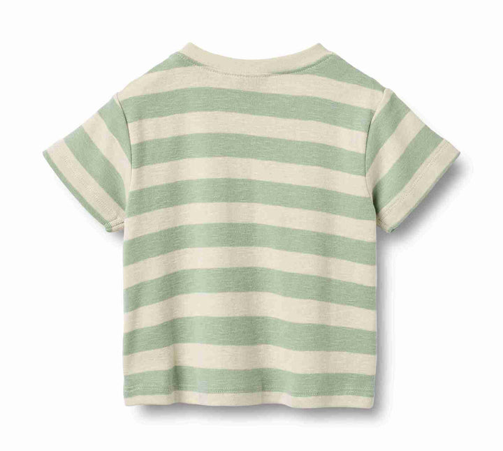 T-shirt S/S Liam 6172-108S  MINT STRIPE