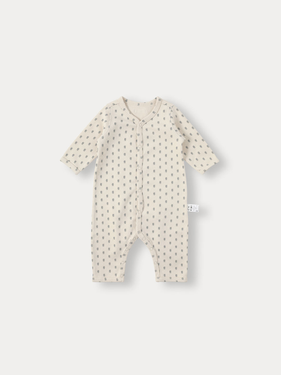 BABY)Manon Organic Footless Sleepsuit-blue