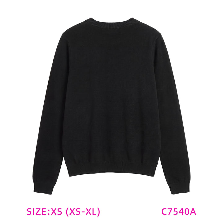 C7540A-STAR SWEATER
