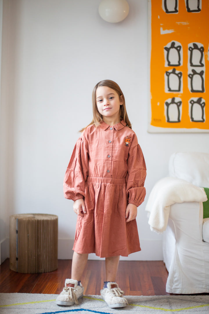 LILJA DRESS-Cedar Cord