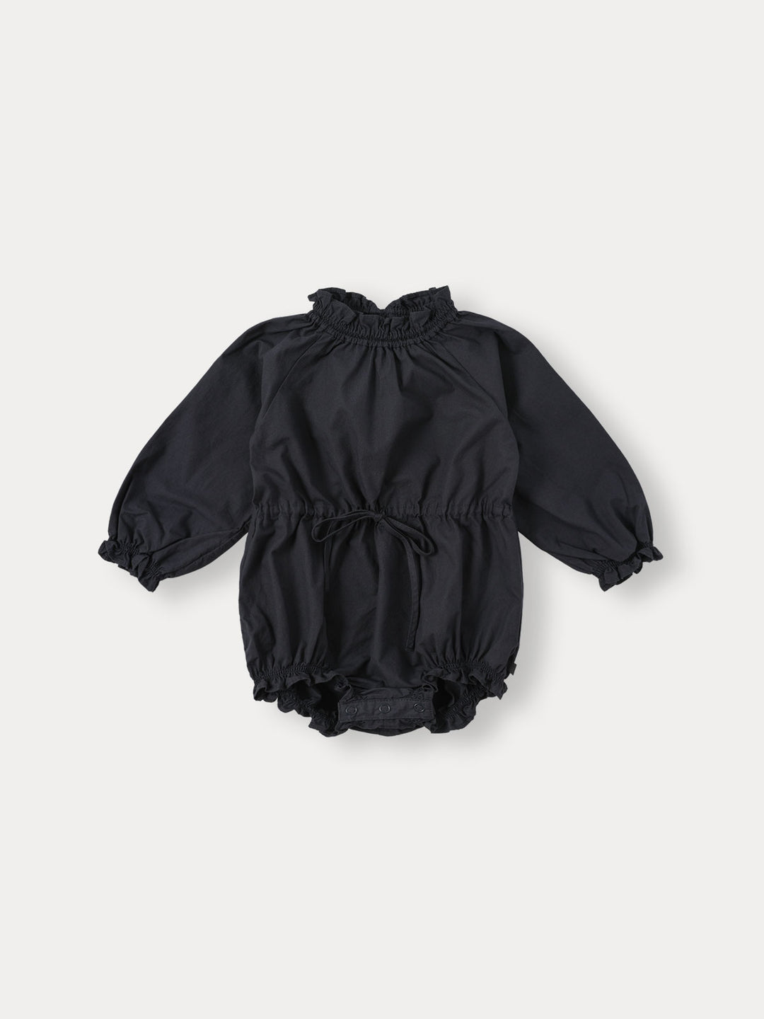 BABY)Bliss Frill Romper-deep navy