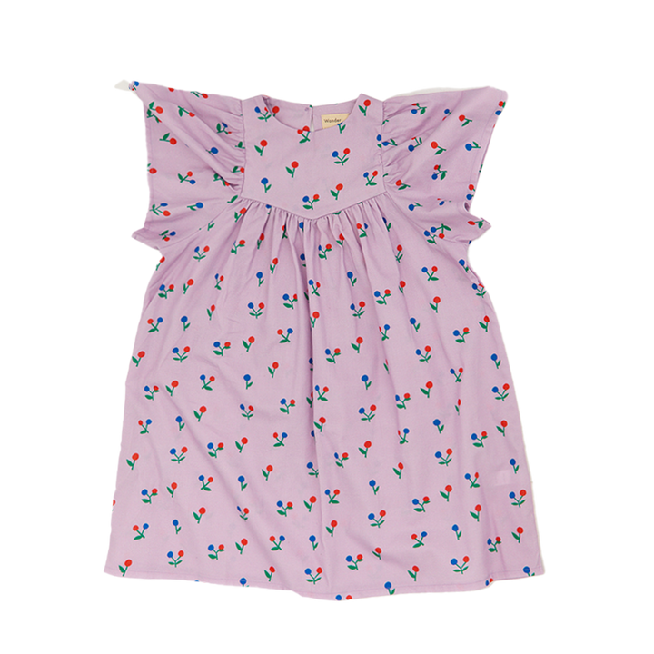 A26103L BRYONY DRESS - LILAC DITSY