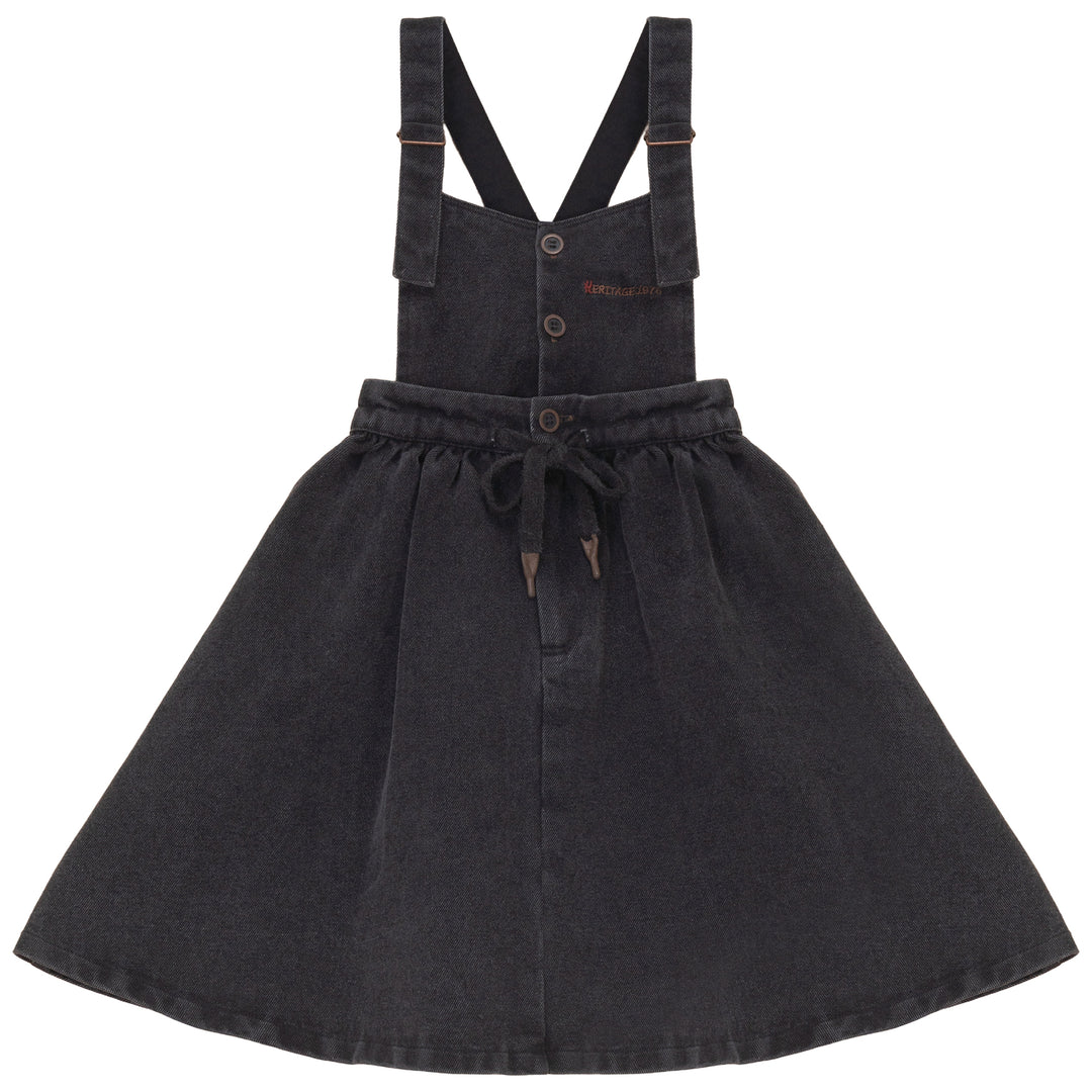 A2700BK GIRL HERITAGE DRESS-Black