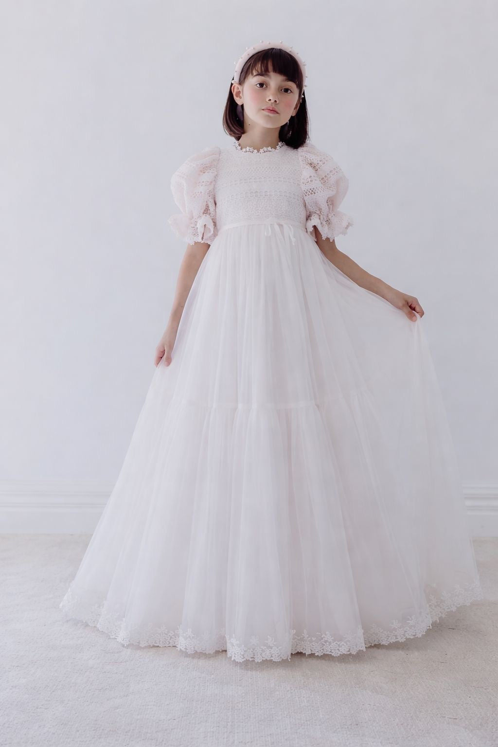 Petite Amalie Cord Embroidered Smock Dress Petite Amalie Petite Rosebud Embroidered Dress (3-14 Years) in Rosebud Embroidery, Size 8 Yrs Petite Amalie Cord Embroidered Smock Dress Petite Amalie Petite Rosebud Embroidered Dress (3-14 Years) in Rosebud Embroidery, Size 8 Yrs