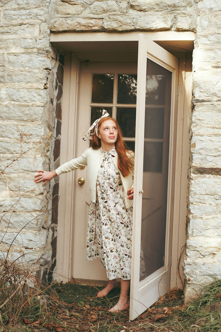 C-25374-Garden Drop Waist Dress Set Floral