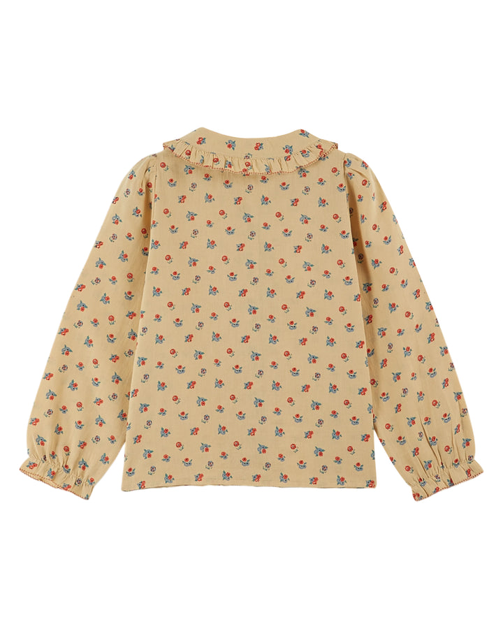 AA053-POPPY EMBROIDERED BLOUSE-PAVOT SABLE