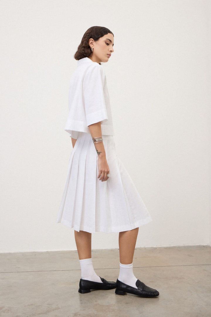 AAG DN6294 SKIRT BIANCO