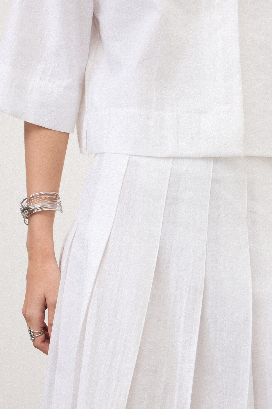 AAG DN6294 SKIRT BIANCO