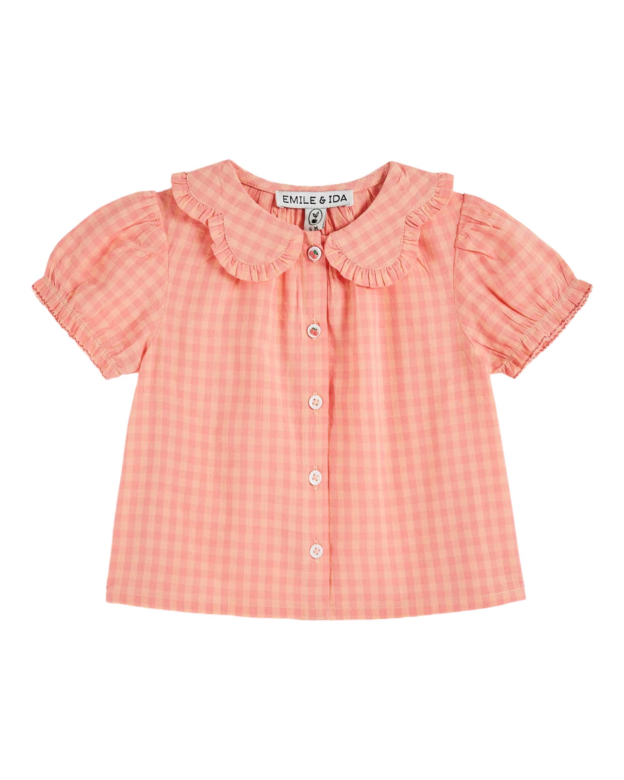 ワンピース RMILE ET IDA MINI VICHY Pinafore Dress RMILE ET IDA MINI VICHY Pinafore Dress