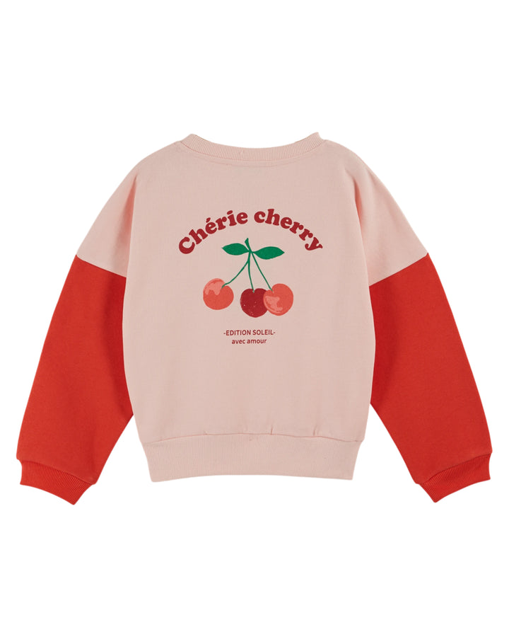 AD025 SWEAT CHERRY - MACARON