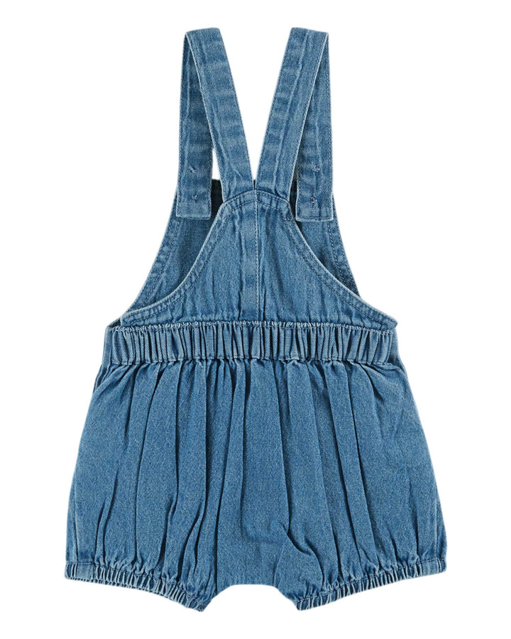 AD085 SALOPETTE COURTE - DENIM LIGHT