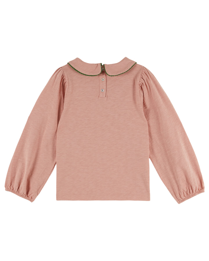 AE136 PLAIN PICOT EDGED SLUB JERSEY - SAKURA OLIVE