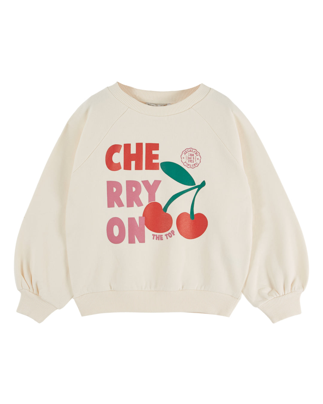 AE178 GRAPHIC TYPO SWEATSHIRT - ECRU