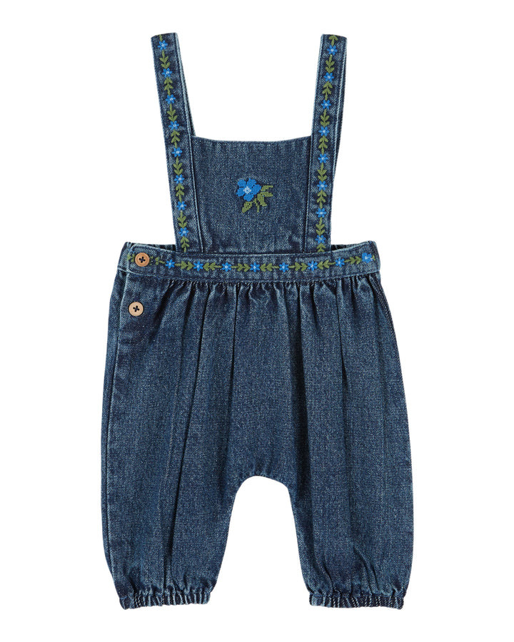 AE216 BABY DENIM EMBROIDERED - DENIM