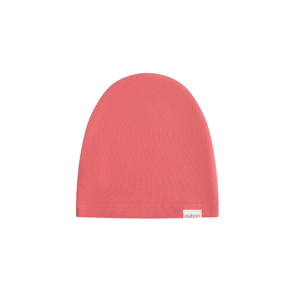 AW209-FOOTIE/HAT GIRL IN SNOW PRINT VELOUR - PINK
