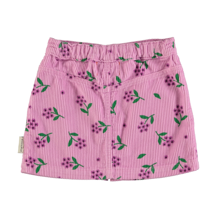 AW24.MN2412A-Pink corduroy w/ flowers allover