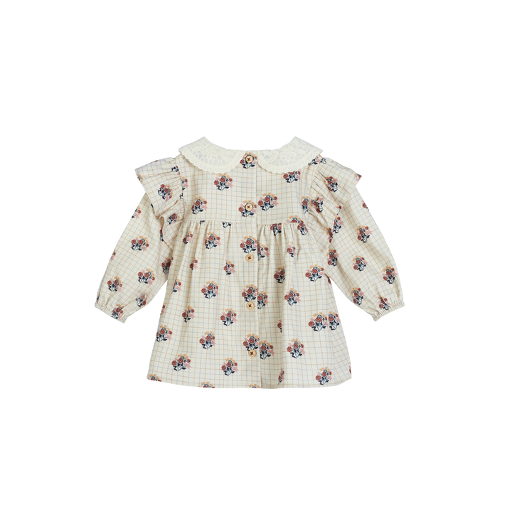 Franca Shirt-Cream Flower