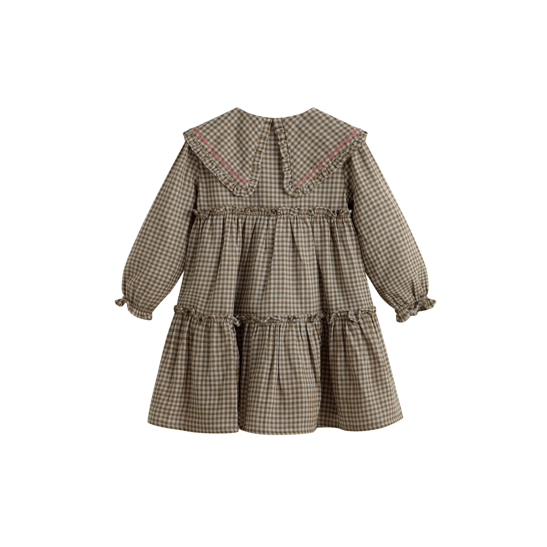 Viola Dress Green Check