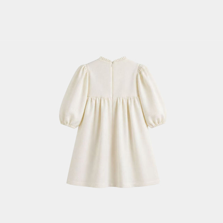 Brigitte Dress Long Sleeves Cream