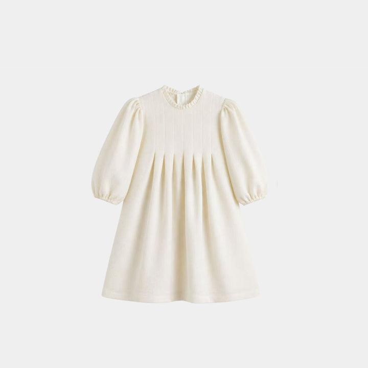 Brigitte Dress Long Sleeves Cream