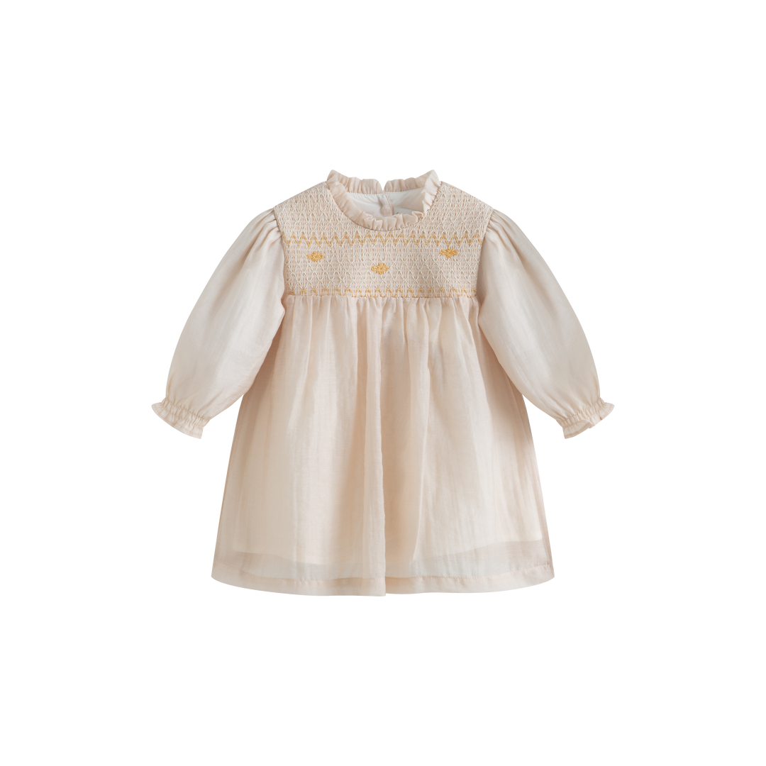 Mara Baby Dress Champagne