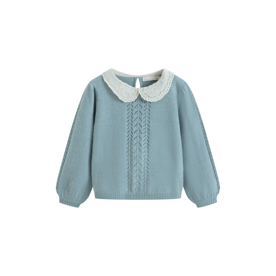 Selene Pullover Dusty Blue