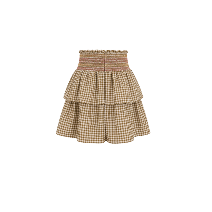 Akiko Skirt Green Check