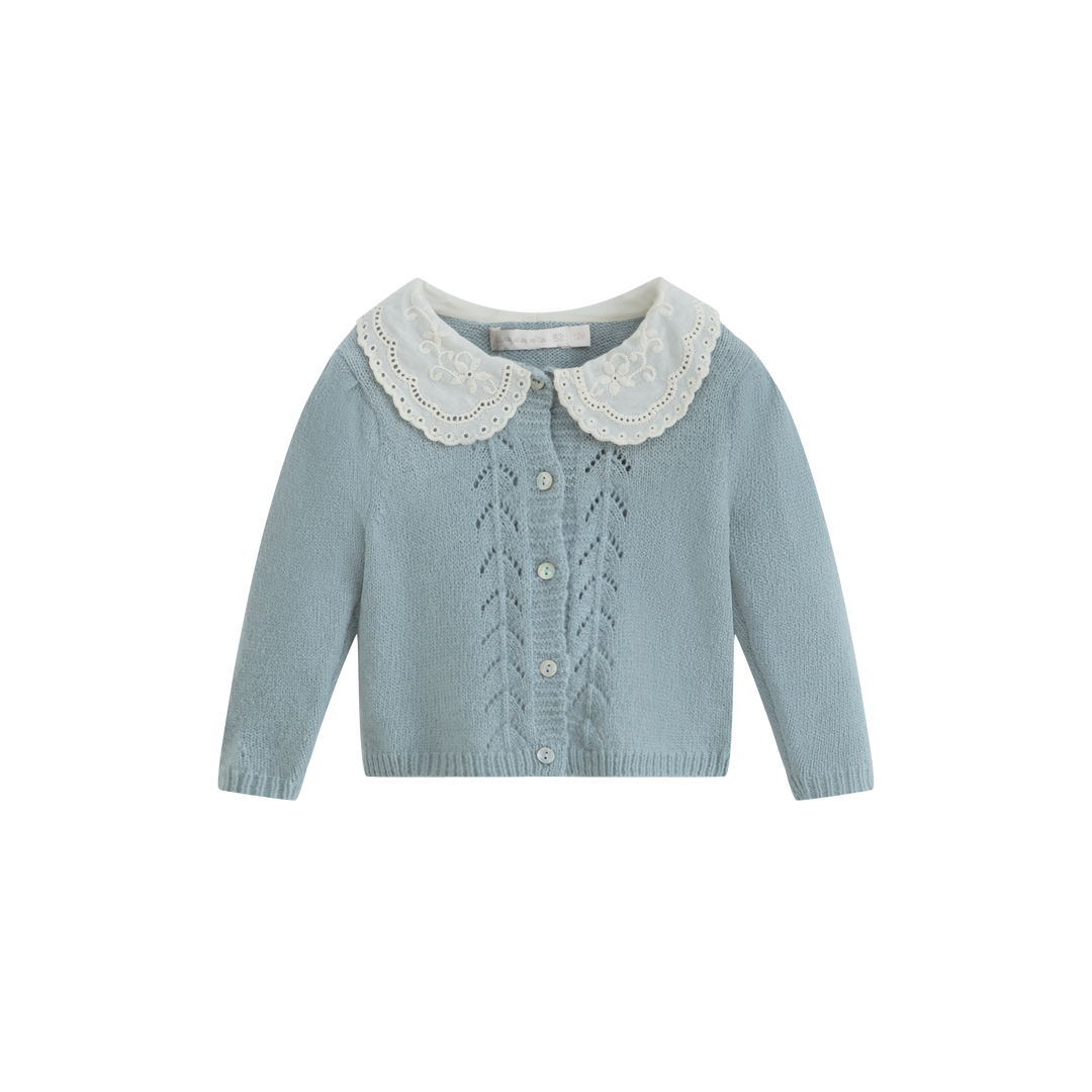 Selene Baby Cardigan Dusty Blue