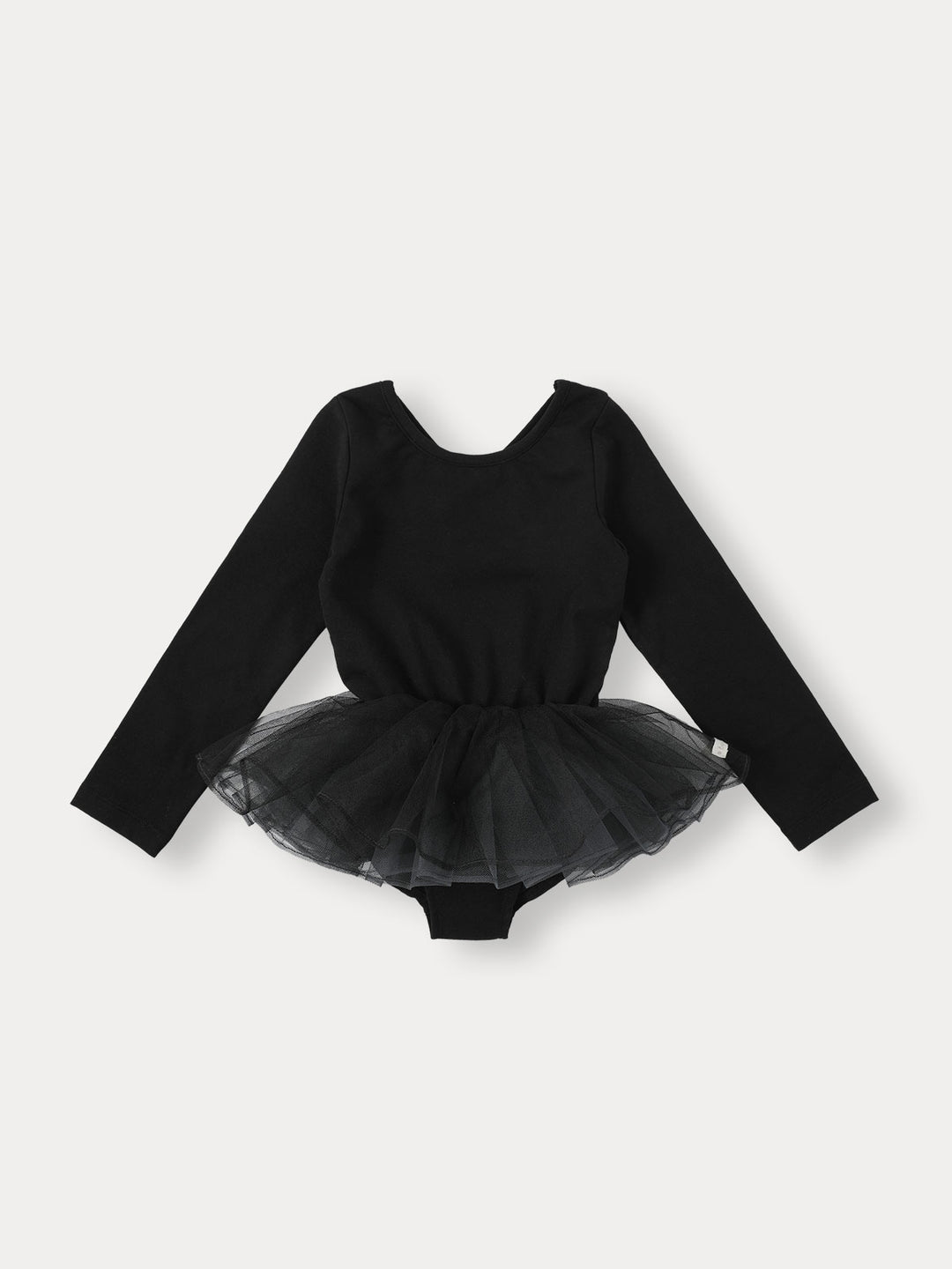 Blush Tutu Bodysuit-black