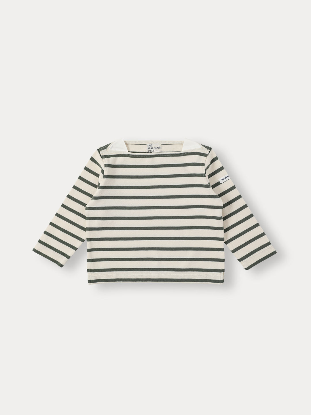 Marine Boat Stripe T-ivory