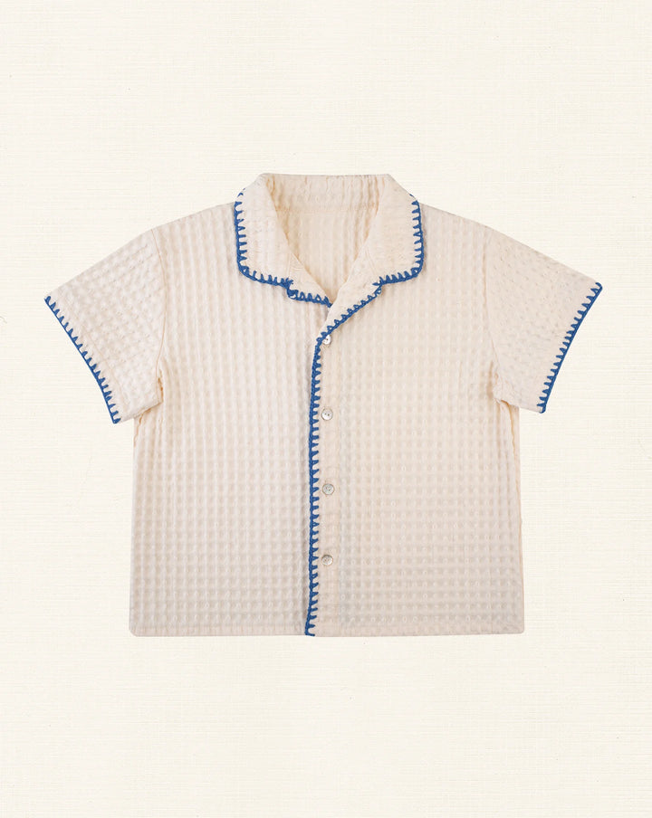 LPSS26019 ALVARO SHIRT - ECRU