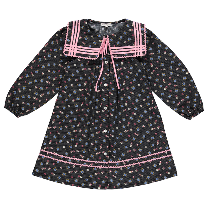 Anna Dress - Midnight Blooms