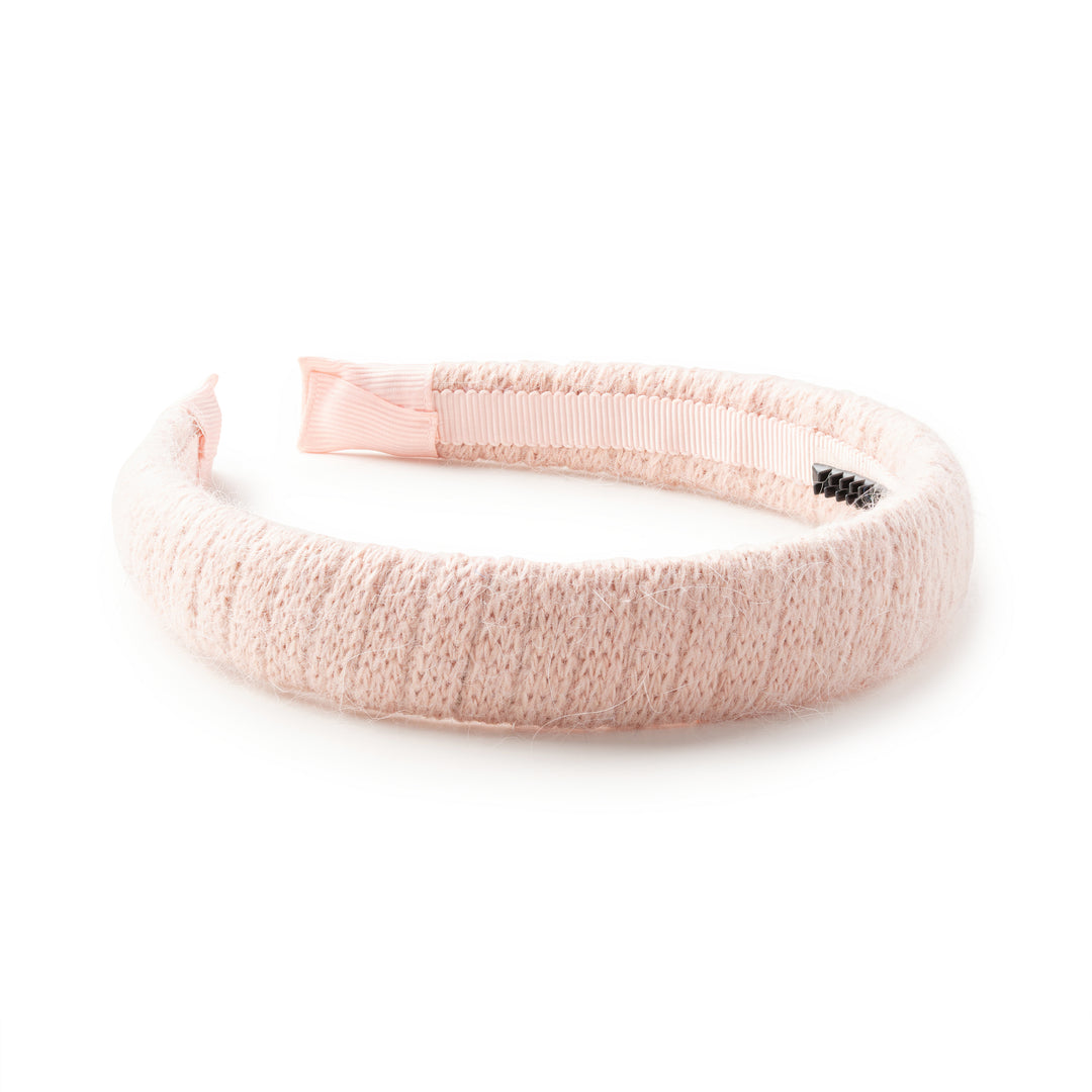 Avery Ribbed Knit Headband Ballet Slipper