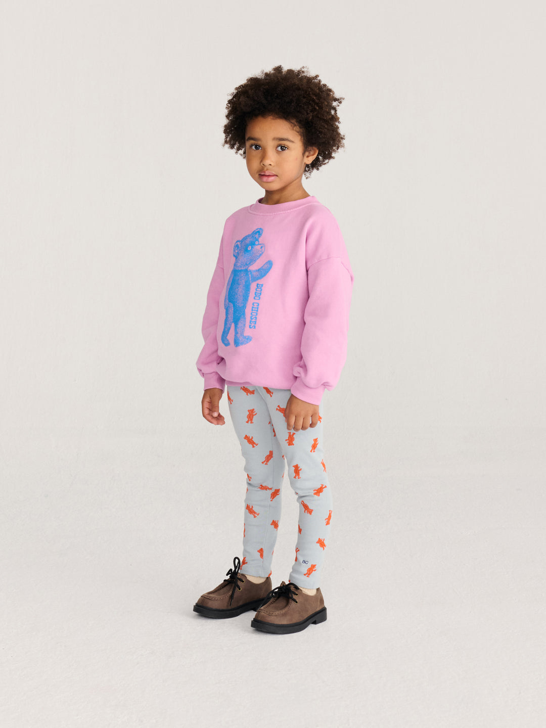 B226AC029 SOFTPAW MONSTER SWEATSHIRT - PINK