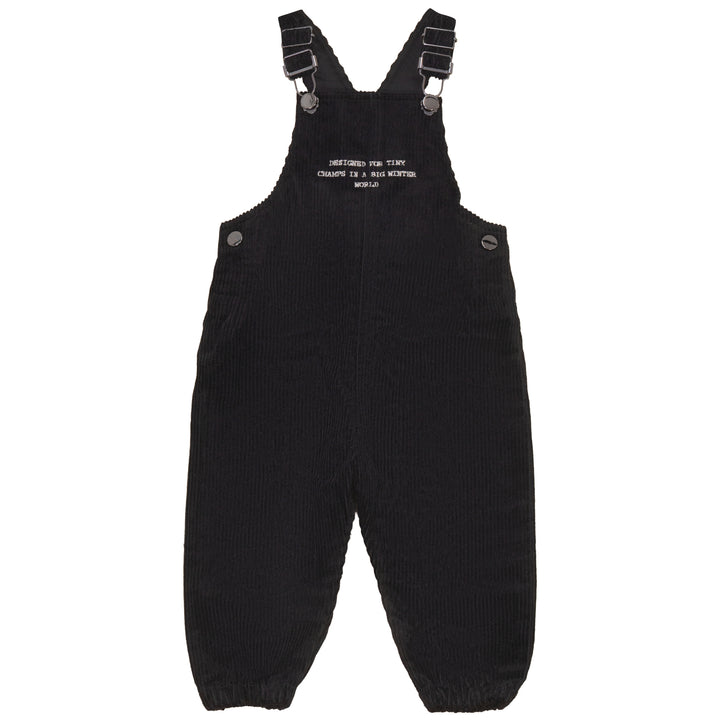 B2705BK-CO BABY BOY CORDUROY OVERALL-Black