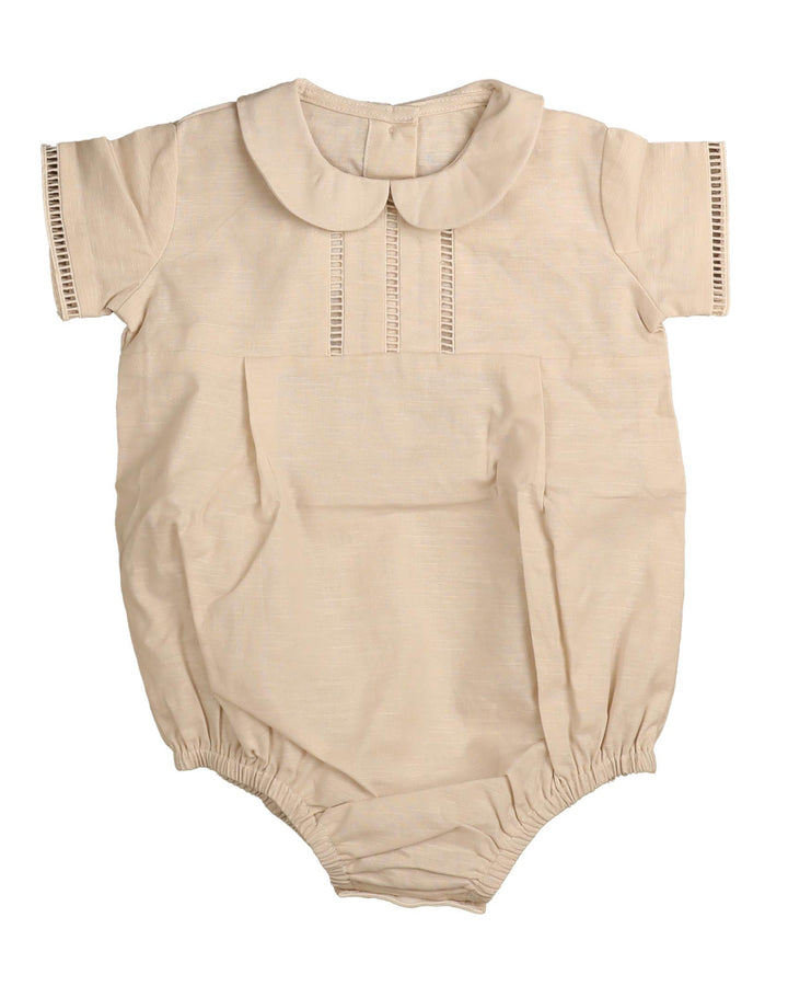 BBB240 LADDER DETAIL ROMPER-SAND
