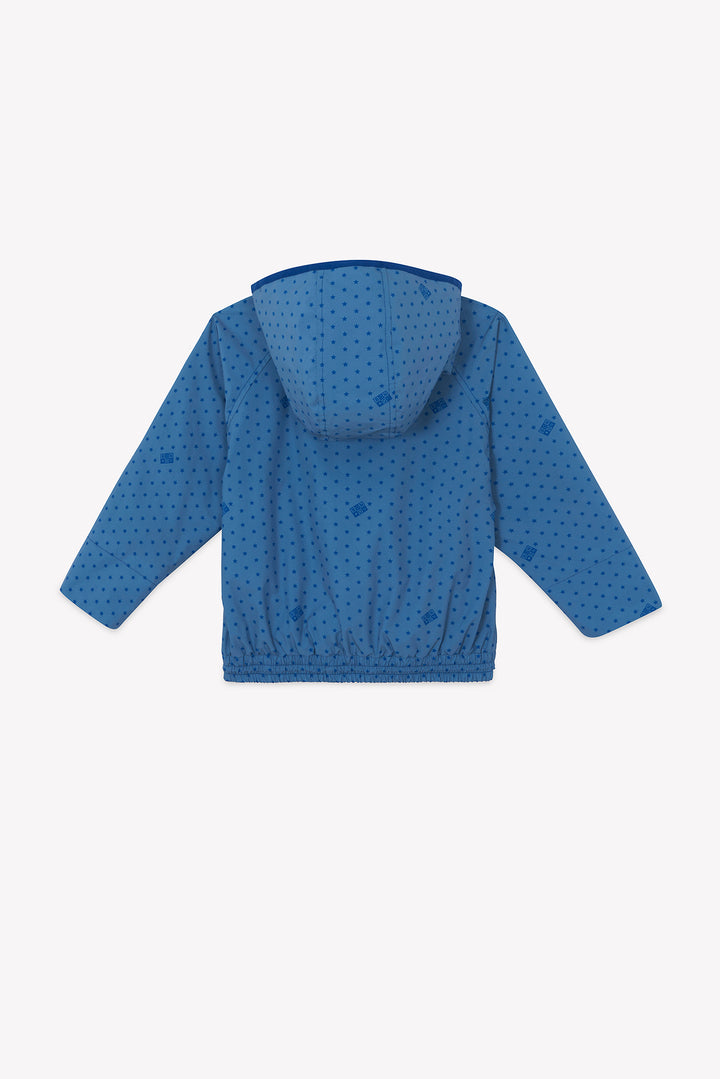 BLOUSON NEON - BLEU BEBE