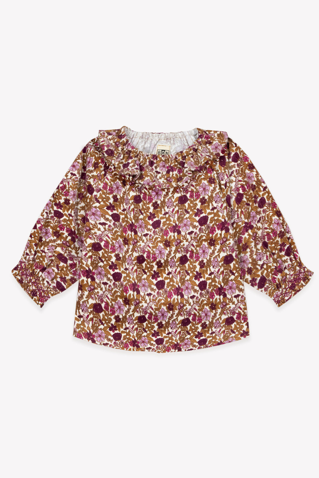 BLOUSE SOLANE - SWINGING LONDON FLOWERS