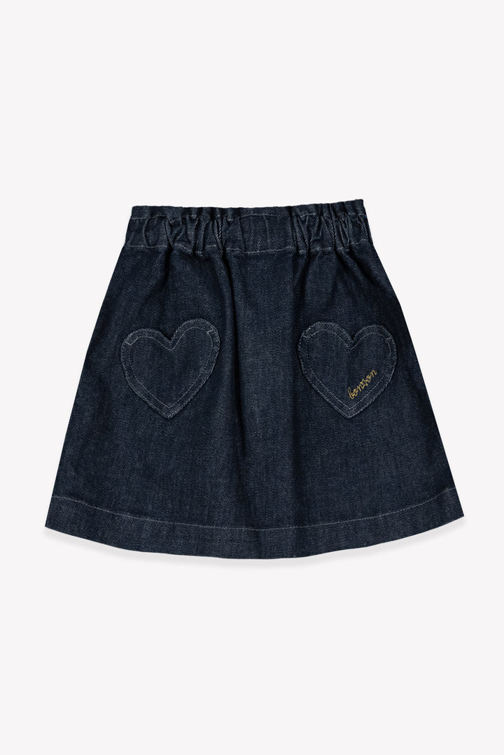 JUP DOUCHKA - DENIM COEUR