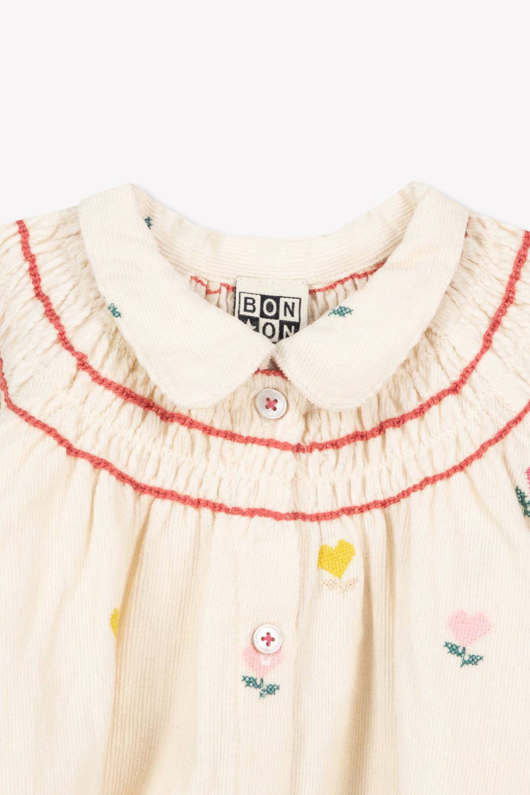 ROBE POUPEEBB - COEUR FLOWER
