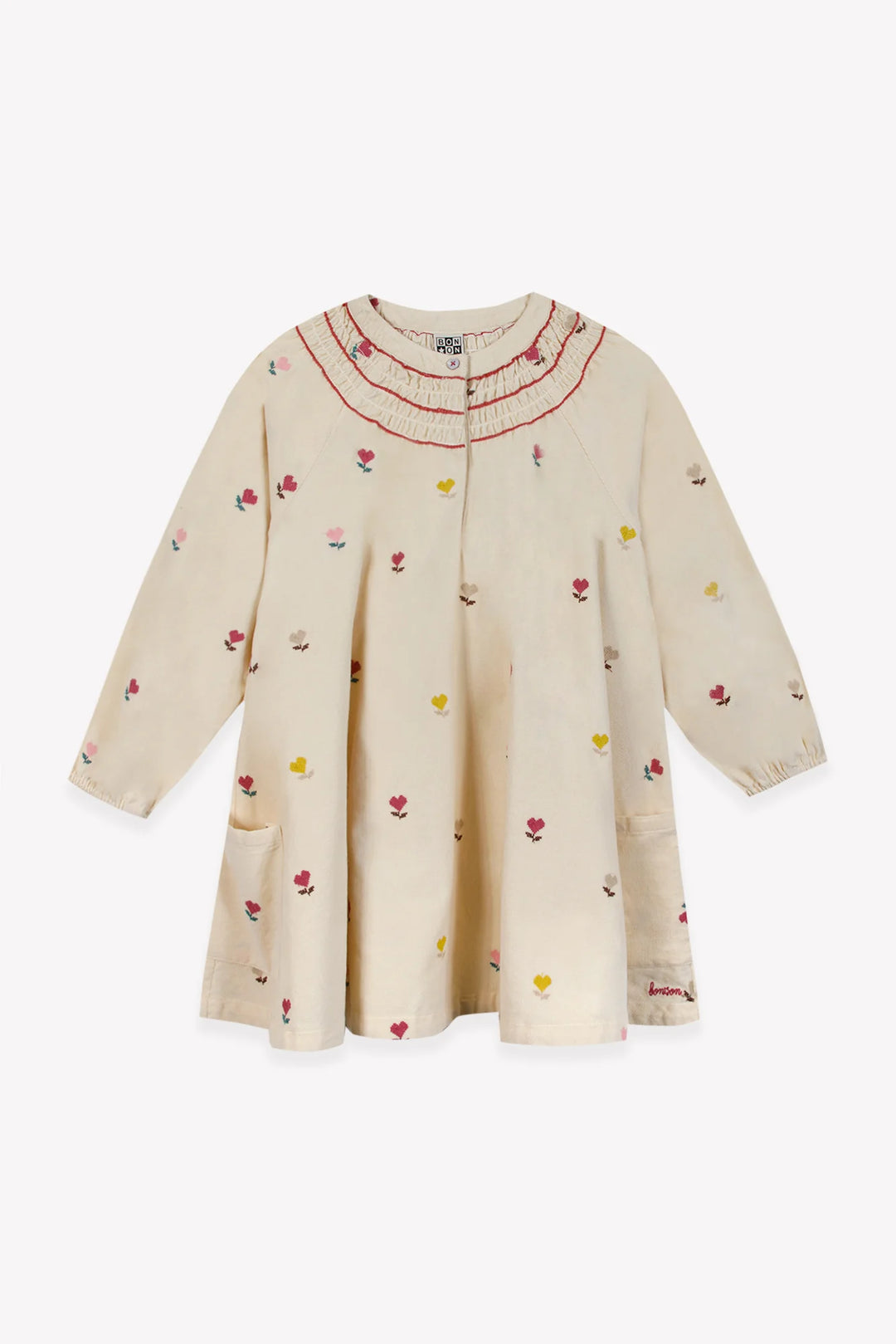 ROBE POUPEE - COEUR FLOWER