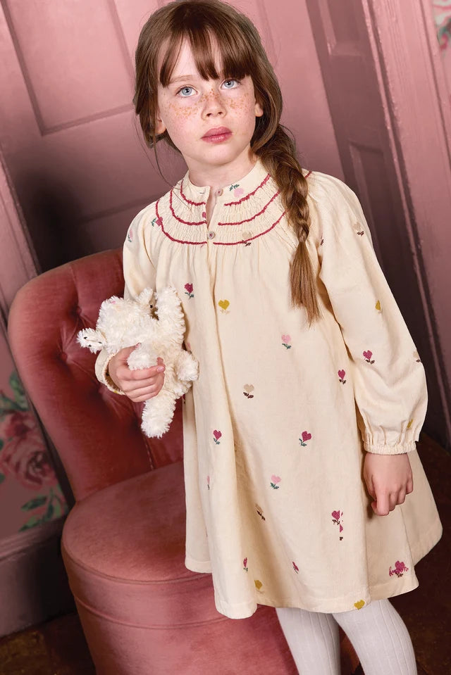 ROBE POUPEE - COEUR FLOWER