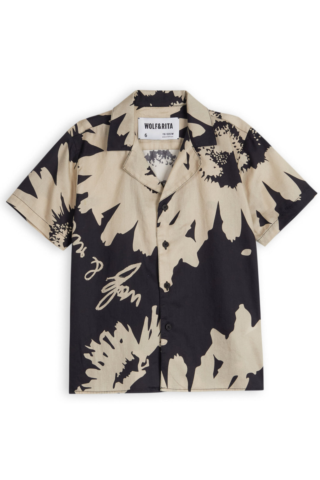 BRUNO SHIRT-BOTANICAL BLACK